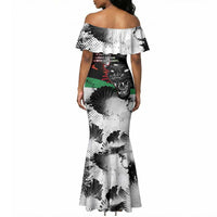 Bobby Seale Mermaid Dress Black Panther Artwork Solidarity Quote Revolutionary Civil Rights Tribute - Wonder Print Shop