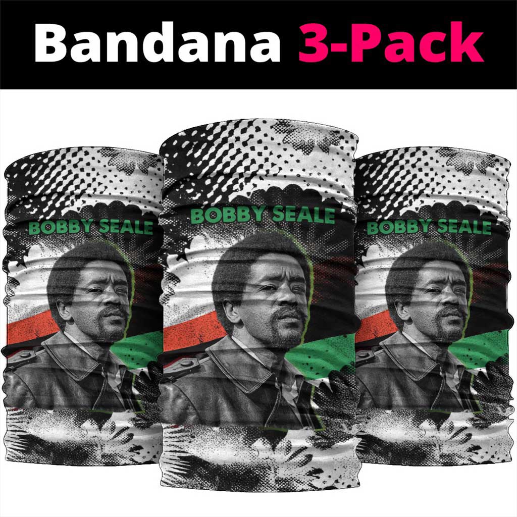 Bobby Seale Neck Gaiter Black Panther Artwork Solidarity Quote Revolutionary Civil Rights Tribute - Wonder Print Shop