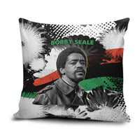Bobby Seale Pillow Cover Black Panther Artwork Solidarity Quote Revolutionary Civil Rights Tribute - Wonder Print Shop