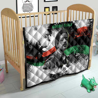Bobby Seale Quilt Black Panther Artwork Solidarity Quote Revolutionary Civil Rights Tribute - Wonder Print Shop
