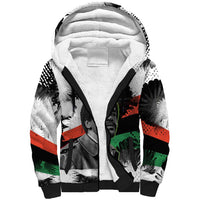 Bobby Seale Sherpa Hoodie Black Panther Artwork Solidarity Quote Revolutionary Civil Rights Tribute - Wonder Print Shop