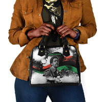 Bobby Seale Shoulder Handbag Black Panther Artwork Solidarity Quote Revolutionary Civil Rights Tribute - Wonder Print Shop