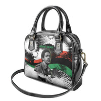 Bobby Seale Shoulder Handbag Black Panther Artwork Solidarity Quote Revolutionary Civil Rights Tribute - Wonder Print Shop