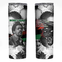 Bobby Seale Skinny Tumbler Black Panther Artwork Solidarity Quote Revolutionary Civil Rights Tribute - Wonder Print Shop