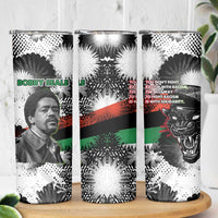 Bobby Seale Skinny Tumbler Black Panther Artwork Solidarity Quote Revolutionary Civil Rights Tribute - Wonder Print Shop