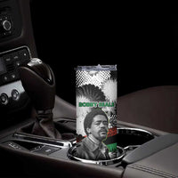 Bobby Seale Skinny Tumbler Black Panther Artwork Solidarity Quote Revolutionary Civil Rights Tribute - Wonder Print Shop