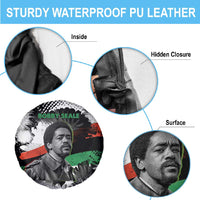 Bobby Seale Spare Tire Cover Black Panther Artwork Solidarity Quote Revolutionary Civil Rights Tribute - Wonder Print Shop
