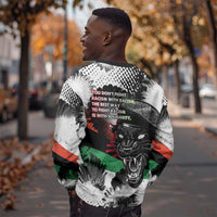 Bobby Seale Sweatshirt Black Panther Artwork Solidarity Quote Revolutionary Civil Rights Tribute - Wonder Print Shop