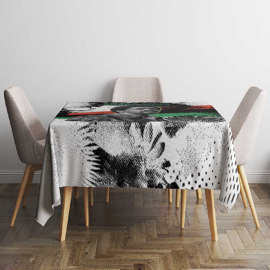 Bobby Seale Tablecloth Black Panther Artwork Solidarity Quote Revolutionary Civil Rights Tribute - Wonder Print Shop