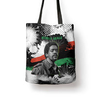 Bobby Seale Tote Bag Black Panther Artwork Solidarity Quote Revolutionary Civil Rights Tribute - Wonder Print Shop