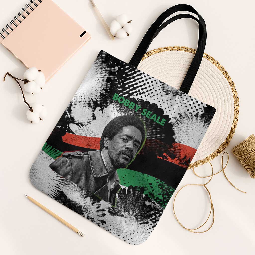 Bobby Seale Tote Bag Black Panther Artwork Solidarity Quote Revolutionary Civil Rights Tribute - Wonder Print Shop