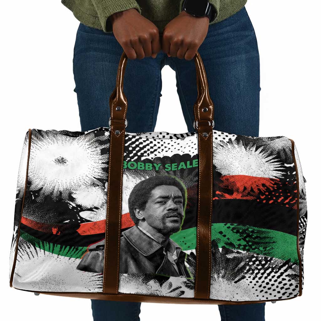 Bobby Seale Travel Bag Black Panther Artwork Solidarity Quote Revolutionary Civil Rights Tribute - Wonder Print Shop