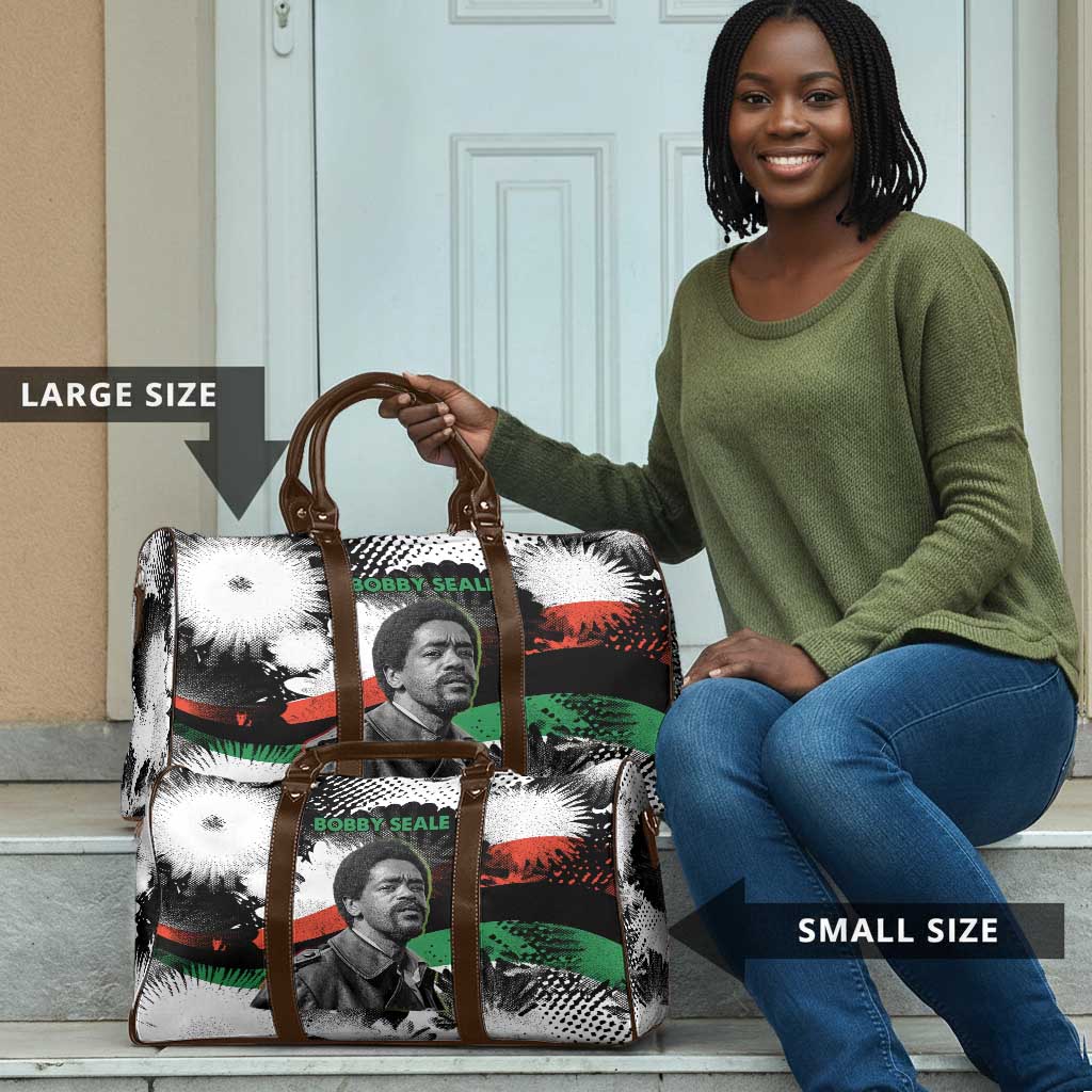 Bobby Seale Travel Bag Black Panther Artwork Solidarity Quote Revolutionary Civil Rights Tribute - Wonder Print Shop