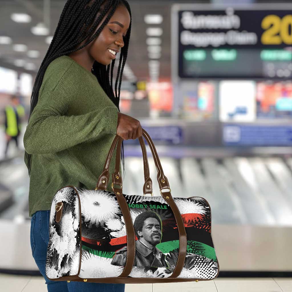 Bobby Seale Travel Bag Black Panther Artwork Solidarity Quote Revolutionary Civil Rights Tribute - Wonder Print Shop