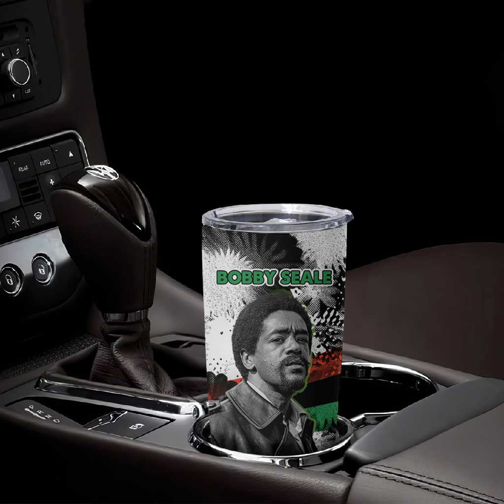 Bobby Seale Tumbler Cup Black Panther Artwork Solidarity Quote Revolutionary Civil Rights Tribute - Wonder Print Shop