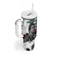 Bobby Seale Tumbler With Handle Black Panther Artwork Solidarity Quote Revolutionary Civil Rights Tribute - Wonder Print Shop