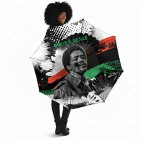 Bobby Seale Umbrella Black Panther Artwork Solidarity Quote Revolutionary Civil Rights Tribute - Wonder Print Shop