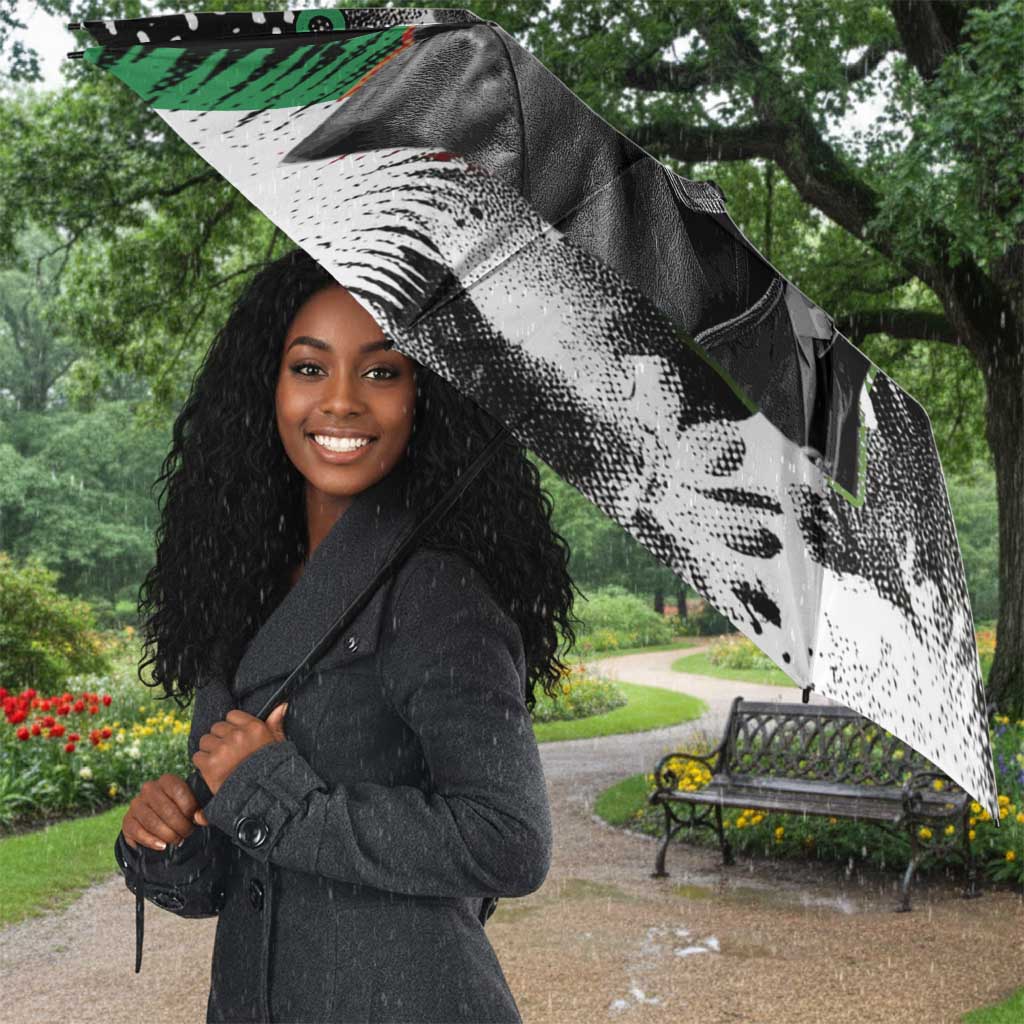 Bobby Seale Umbrella Black Panther Artwork Solidarity Quote Revolutionary Civil Rights Tribute - Wonder Print Shop