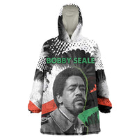 Bobby Seale Wearable Blanket Hoodie Black Panther Artwork Solidarity Quote Revolutionary Civil Rights Tribute - Wonder Print Shop