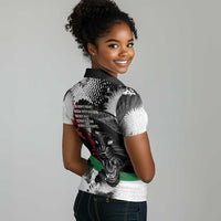 Bobby Seale Women Polo Shirt Black Panther Artwork Solidarity Quote Revolutionary Civil Rights Tribute - Wonder Print Shop