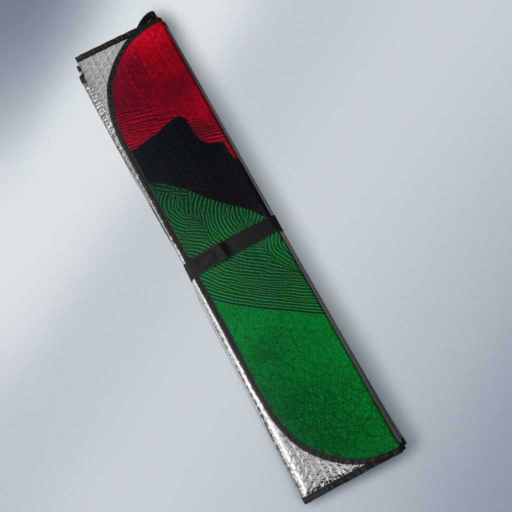 Bobby Seale Auto Sun Shade Black Panther Logo Revolutionary Civil Rights Movement Tribute - Wonder Print Shop