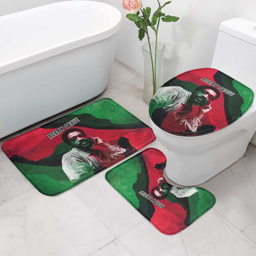 Bobby Seale Bathroom Set Black Panther Logo Revolutionary Civil Rights Movement Tribute - Wonder Print Shop