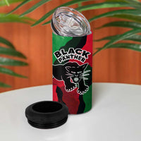 Bobby Seale 4 in 1 Can Cooler Tumbler Black Panther Logo Revolutionary Civil Rights Movement Tribute - Wonder Print Shop