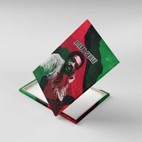 Bobby Seale Canvas Wall Art Black Panther Logo Revolutionary Civil Rights Movement Tribute - Wonder Print Shop