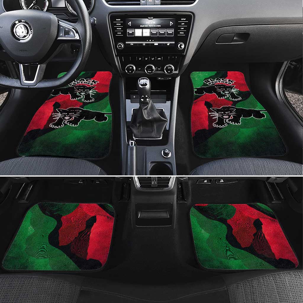 Bobby Seale Car Mats Black Panther Logo Revolutionary Civil Rights Movement Tribute - Wonder Print Shop