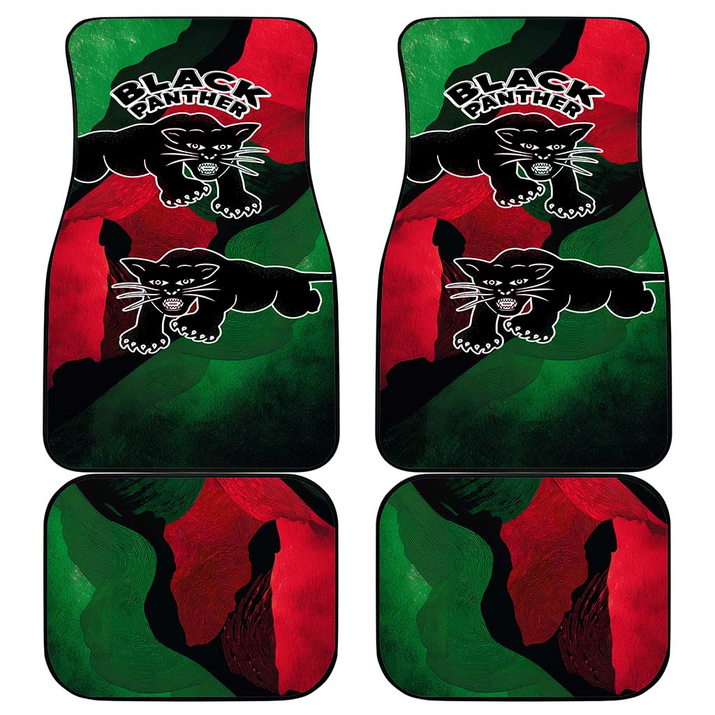 Bobby Seale Car Mats Black Panther Logo Revolutionary Civil Rights Movement Tribute - Wonder Print Shop