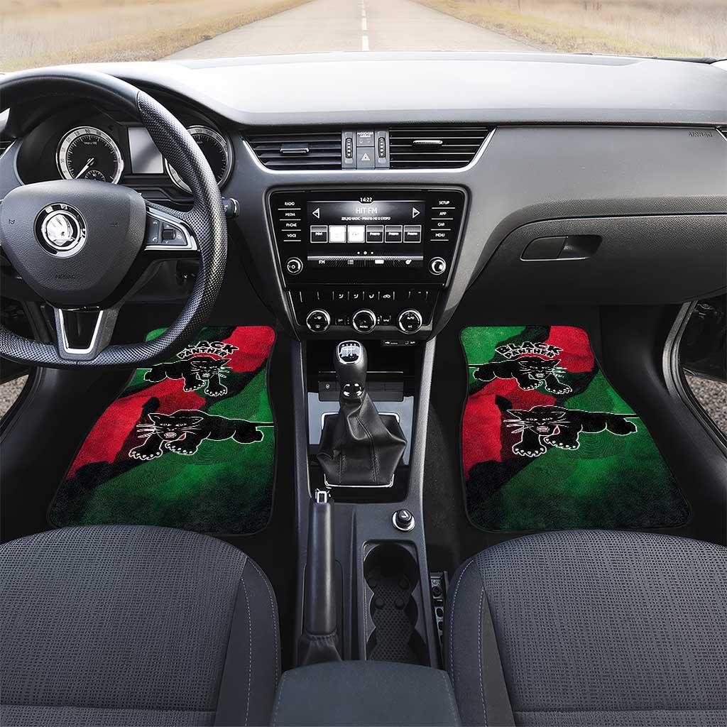 Bobby Seale Car Mats Black Panther Logo Revolutionary Civil Rights Movement Tribute - Wonder Print Shop