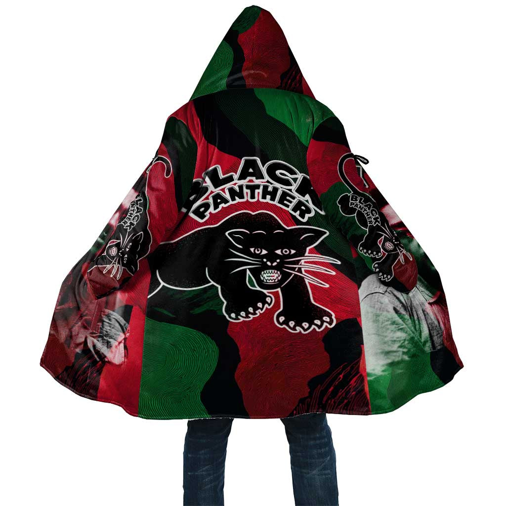 Bobby Seale Cloak Black Panther Logo Revolutionary Civil Rights Movement Tribute - Wonder Print Shop