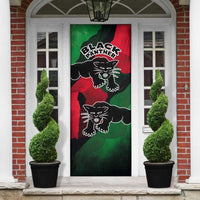 Bobby Seale Door Cover Black Panther Logo Revolutionary Civil Rights Movement Tribute - Wonder Print Shop