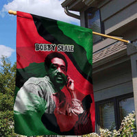Bobby Seale Garden Flag Black Panther Logo Revolutionary Civil Rights Movement Tribute - Wonder Print Shop
