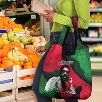 Bobby Seale Grocery Bag Black Panther Logo Revolutionary Civil Rights Movement Tribute - Wonder Print Shop