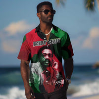 Bobby Seale Hawaiian Shirt Black Panther Logo Revolutionary Civil Rights Movement Tribute - Wonder Print Shop