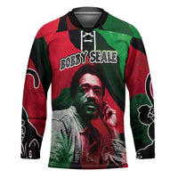 Bobby Seale Hockey Jersey Black Panther Logo Revolutionary Civil Rights Movement Tribute - Wonder Print Shop