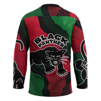 Bobby Seale Hockey Jersey Black Panther Logo Revolutionary Civil Rights Movement Tribute - Wonder Print Shop