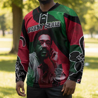 Bobby Seale Hockey Jersey Black Panther Logo Revolutionary Civil Rights Movement Tribute - Wonder Print Shop