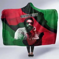 Bobby Seale Hooded Blanket Black Panther Logo Revolutionary Civil Rights Movement Tribute - Wonder Print Shop