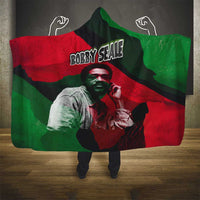 Bobby Seale Hooded Blanket Black Panther Logo Revolutionary Civil Rights Movement Tribute - Wonder Print Shop