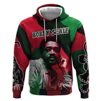Bobby Seale Hoodie Black Panther Logo Revolutionary Civil Rights Movement Tribute - Wonder Print Shop