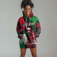 Bobby Seale Hoodie Dress Black Panther Logo Revolutionary Civil Rights Movement Tribute - Wonder Print Shop