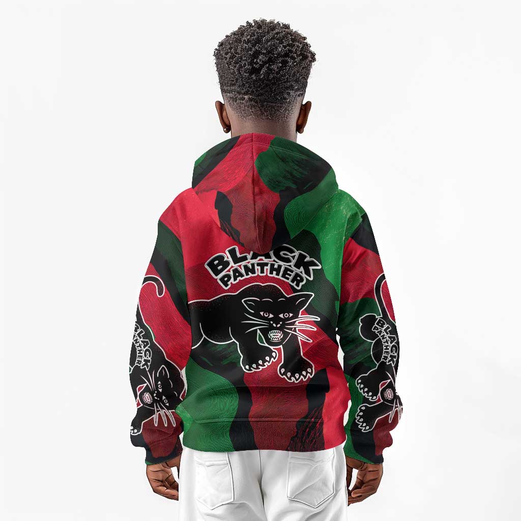 Bobby Seale Kid Hoodie Black Panther Logo Revolutionary Civil Rights Movement Tribute - Wonder Print Shop