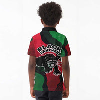 Bobby Seale Kid Polo Shirt Black Panther Logo Revolutionary Civil Rights Movement Tribute - Wonder Print Shop