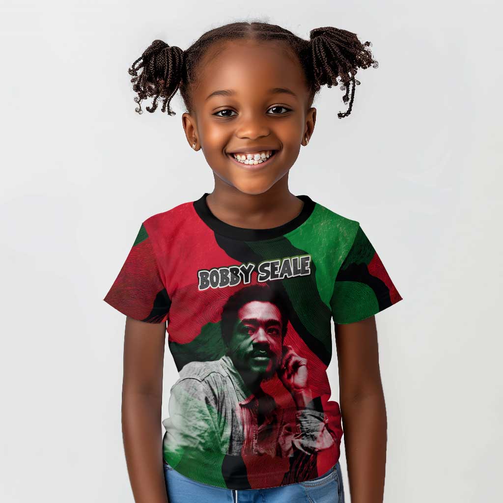 Bobby Seale Kid T shirt Black Panther Logo Revolutionary Civil Rights Movement Tribute - Wonder Print Shop
