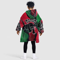 Bobby Seale Kid Wearable Blanket Hoodie Black Panther Logo Revolutionary Civil Rights Movement Tribute - Wonder Print Shop