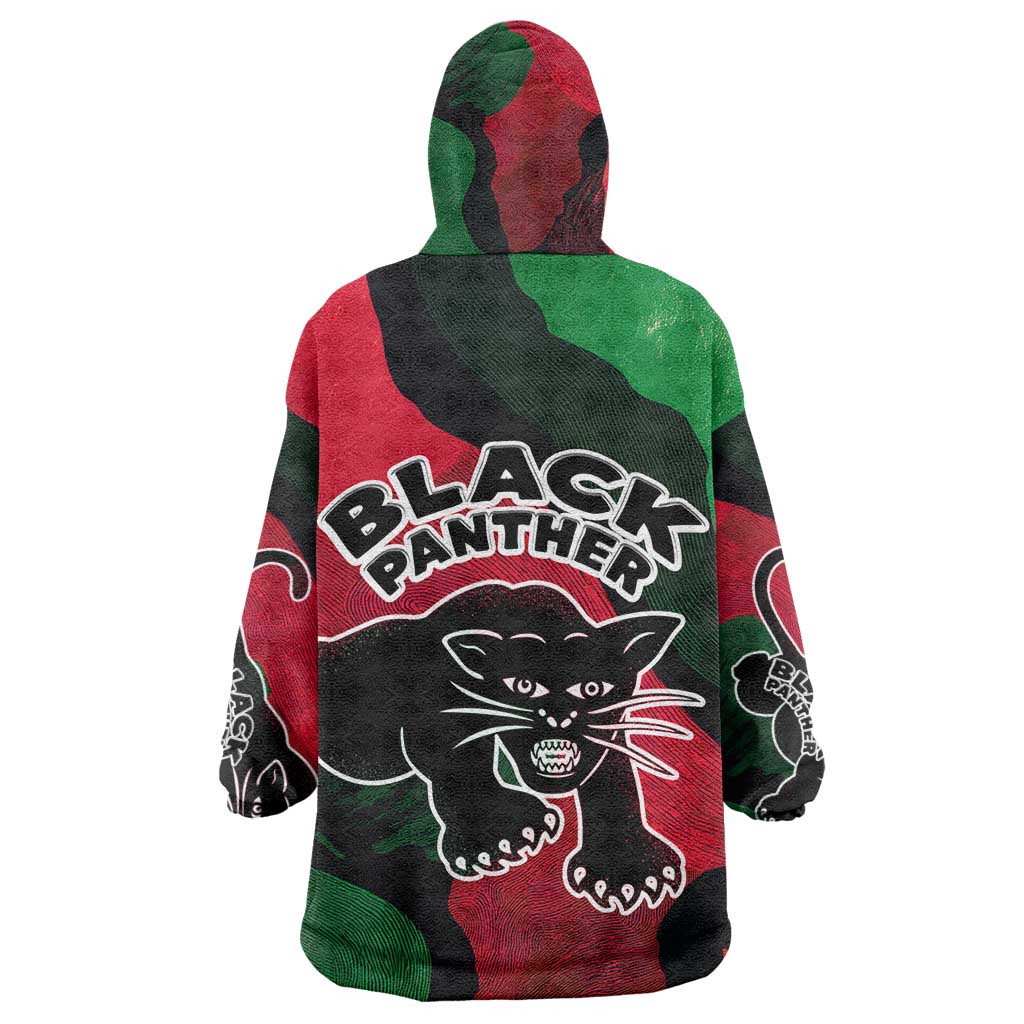 Bobby Seale Kid Wearable Blanket Hoodie Black Panther Logo Revolutionary Civil Rights Movement Tribute - Wonder Print Shop