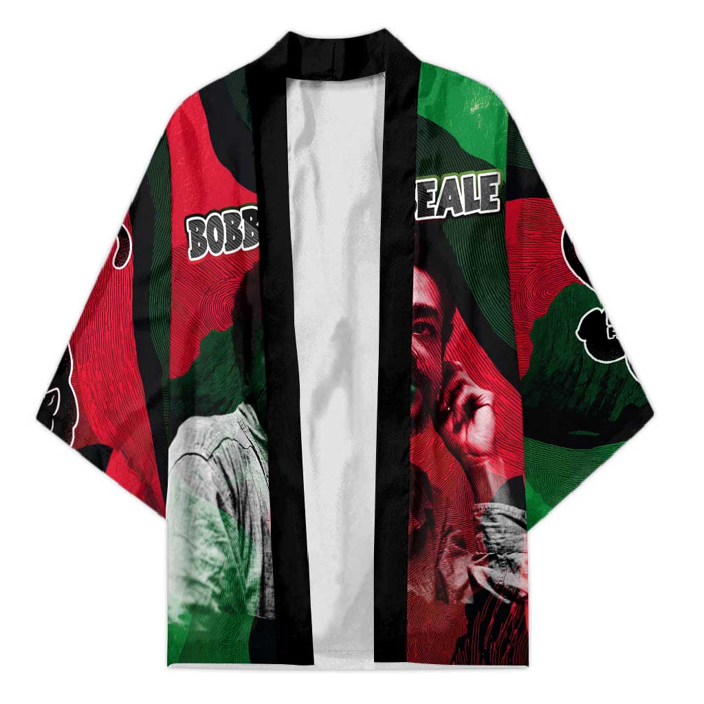 Bobby Seale Kimono Black Panther Logo Revolutionary Civil Rights Movement Tribute - Wonder Print Shop