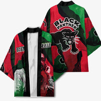 Bobby Seale Kimono Black Panther Logo Revolutionary Civil Rights Movement Tribute - Wonder Print Shop
